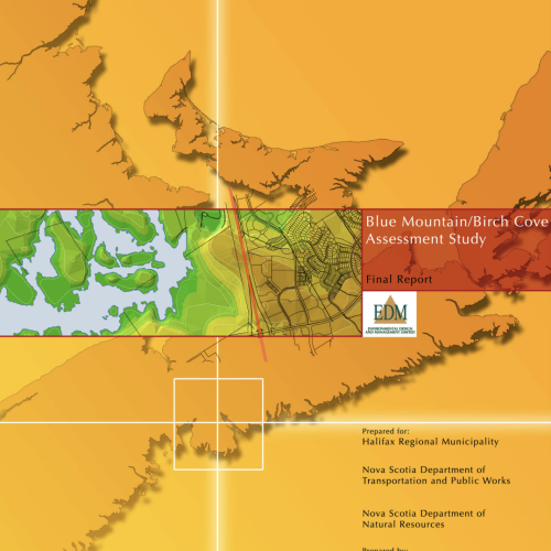 EDM Blue Mountain Assessment study, 2006: Final Report